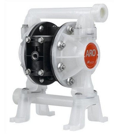 ARO EXP 3/4吋塑膠隔膜泵產品照片，專為酸鹼化學液體輸送設計